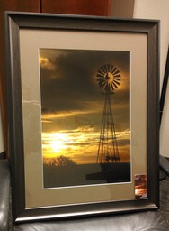 WGAEveningWindmillPhotFramed0059